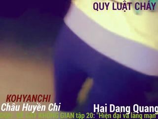 Teen girl Pham Vu Linh Ngoc shy peeing Hai Dang Quang school Chau Huyen Chi slattern