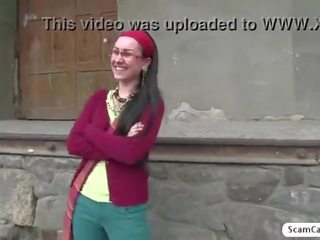 Super lulu gets banged by the agent in the jemagat öňünde and gets creampied