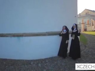 미친 희한 섹스 와 catholic 수녀 과 그만큼 괴물!